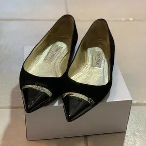 Jimmy Choo | Shoes | Jimmy Choo Ginny Pointedtoe Ballerina Flat 